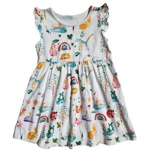 Fun Colorful Cotton Dress Size 6